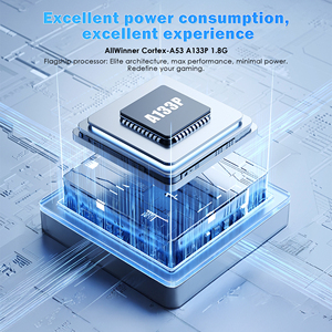 Mini Zero 40 versión vertical portátil consola de juegos portátil, pantalla de vista completa IPS de 4 pulgadas 2,4 GWiFi, sistema Android de 64 bits, juegos - Product Image 3