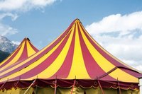 Nueva Carpa para Eventos al Aire Libre Carpa de Circo Grande Tela 100% Poliéster Lona de PVC en Venta
