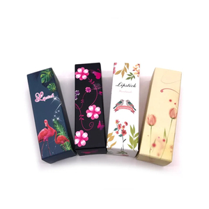 Boîte à rouge à lèvres avec couvercle et base, surface mate et impression couleur intégrale pour une identité de marque cosmétique haut de gamme - Product Image 1