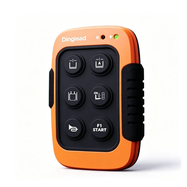 Portable Handheld Wireless Industry Remote Control Industrial Controller 6 Switches Control Panel Hand Controller DL-RC06