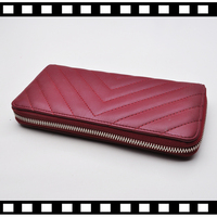 Portefeuille en cuir PU pour femmes, pochette, Simple, à fermeture éclair, longue Section, souple, styliste, tendance, bas prix, 2021