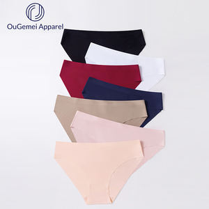 Fabriek Outlet Ropa Interieur De Mujer Comfortabele Onderbroek No Show Onzichtbaar Spreekloos Ijs Zijde Naadloze Slip Vrouwen Kort - Product Image 2