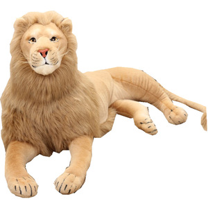 Venta al por mayor Big Lion juguetes de <span class=keywords><strong>peluche</strong></span> calmante Leones muñecos de animales salvajes mascotas cojines regalos para niños muñeca de coche - Product Image 1
