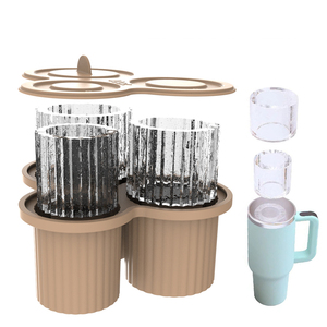 DD2891 Trong Kho Tương Thích Với Tumbler <span class=keywords><strong>Ice</strong></span> Khuôn <span class=keywords><strong>Silicone</strong></span> Tủ Đông Cup Phụ Kiện Tái Sử Dụng <span class=keywords><strong>Ice</strong></span> Maker <span class=keywords><strong>Ice</strong></span> <span class=keywords><strong>Cube</strong></span> Khay - Product Image 5