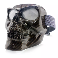 Lunettes de moto Crâne Masque Personnalisé Uv400 Anti Vent Motocross Lunettes En Plein Air Équitation Sport Lunettes