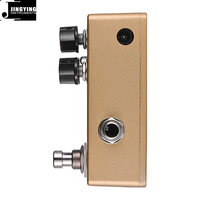 Jingying 2025 Mini pédales de guitare série Golden Horse Overdrive/Boost pédale d'effet de guitare électrique pièces et accessoires de guitare