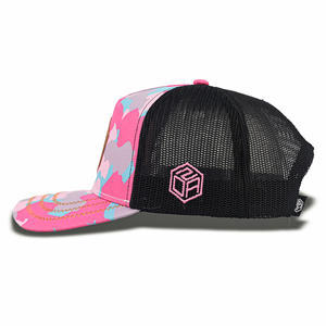 Gorra Trucker Deportiva para Mujer, de Cuero, con 5 Paneles y Logotipo Personalizado, Tcap China - Product Image 3
