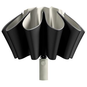 Parapluie de voiture automatique pliable grand format à double brin, protection solaire UV double usage - Product Image 5