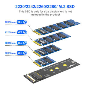 <span class=keywords><strong>M</strong></span>.<span class=keywords><strong>2</strong></span> محول mvssd Mini PCI-E FFC لكابل كمبيوتر محمول <span class=keywords><strong>M</strong></span>-Key/محول/pcmi/كمبيوتر مكتبي/سلك تمديد 8Gbps - Product Image 4