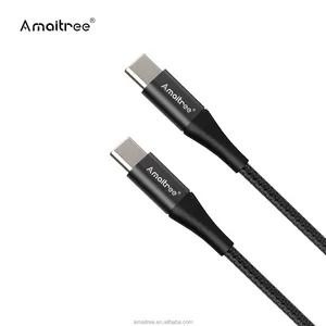 Amaitree A66 pemasok penjualan langsung 1.2M Tipe C kabel Data pengisi daya Cepat kabel Data USB untuk iPhone