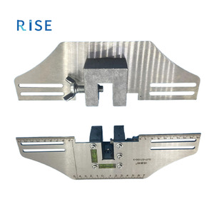 Elevador de acero inoxidable RISE, calibración de pista integrada, guía de doble línea, regla de calibración de alineación de pista - Product Image 6