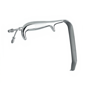 Retractor de Senos Tebbetts de Doble Extremo con Fibra Óptica Aislada de 24 mm, Instrumentos Quirúrgicos de Acero Inoxidable, Proveedor Mayorista - Product Image 1