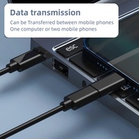 Kit de Cable de Carga y Datos USB C Multifunción Multipuerto 6 en 1 de 60W Carga Rápida y Adaptador para Teléfono para iPhone