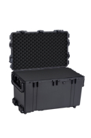 MQ1670 Boîtier en plastique étanche Roues Équipement photographique dur Boîte à outils EVA Antipoussière Antichoc OEM Personnalisable
