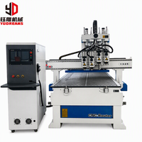 Routeur CNC multi-usages pour le travail du bois, machine de gravure en trois étapes pour panneaux MDF, fabrication de meubles, portes de cuisine