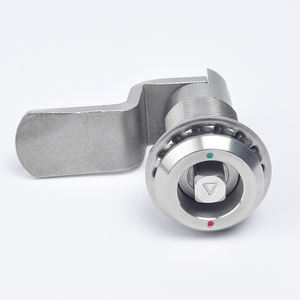 स्टेनलेस स्टील 304 कुंजी लॉक पॉलिश फिनिश डबल बिट तिमाही बारी स्क्वायर त्रिकोण हेक्स लॉक टिकाऊ एंटी-चोरी डिजाइन - Product Image 4