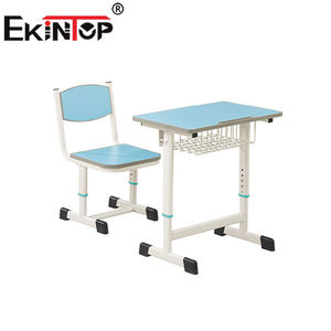 Conjunto de Escritorio y Silla de Madera Modernos <span class=keywords><strong>para</strong></span> Estudiantes, Altura Ajustable, Muebles <span class=keywords><strong>Universitarios</strong></span> <span class=keywords><strong>para</strong></span> Oficina en Casa, Aula, Escritorio Infantil - Product Image 6