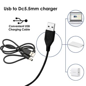 DC 5V DC 9V 12V USB 전압 부스트 컨버터 케이블 DC 잭 5.5x2.5mm 또는 5.5x2.1mm - Product Image 2