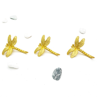 Vente en gros d'articles de décoration d'ornement papillon bleu animal en métal pour la maison