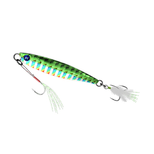 Hameçon de pêche en métal avec lame en métal, pêche au bar, leurres de pêche en eau salée, 12g, vente en gros - Product Image 5