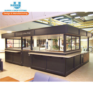 Kiosque à café à vendre, décorations pour café-bar, stand à café personnalisé, kiosque à café glacé pour centre commercial, CFS-S003, CFS-S - Product Image 2