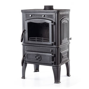 เตาเหล็กหล่อแบบตั้งพื้นทันสมัย ได้รับการรับรองมาตรฐาน EN13240 EN16510 สำหรับใช้ในห้องนั่งเล่นและโรงแรม (<span class=keywords><strong>Dacha</strong></span> I) - Product Image 1