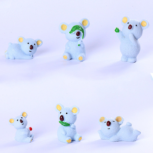 Resin Mini Koala Figurine <b>Miniatures</b> for Landscape Decorations Tiny Australia Bear Animal Charm Ornaments DIY Accessories - Product Image 6