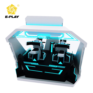 Simulateur de vol <span class=keywords><strong>VR</strong></span> Eplay 2026, montagnes russes intérieures <span class=keywords><strong>en</strong></span> fibre de verre, machine de jeu d'arcade 2 places avec 22 films, théâtre volant 9D/12D - Product Image 2