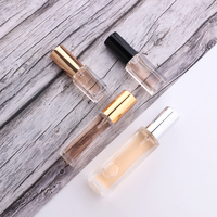 Atomiseur de parfum carré de luxe 4ml 5ml 8ml 20ml, mini flacon de voyage rechargeable avec design de poche