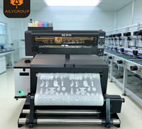 NUEVO Impresora DTF Automática de 600 mm A3 A1 con Cabezal de Impresión Epson, Tinta de Pigmento, Transferencia de Calor, Película PET Multicolor, 1 Año de Garantía