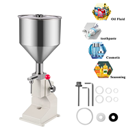 <strong>Best</strong>-<strong>selling</strong> Manual Paste Filling Machine Honey Toothpaste Juice Gel Shampoo Cream Oil Liquid Filling Machine Machinery