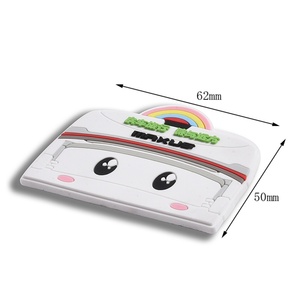 Customized Cute Cartoon Car Shape PVC Silicone <b>Kids</b> Fridge <b>Magnets</b> - Product Image 6