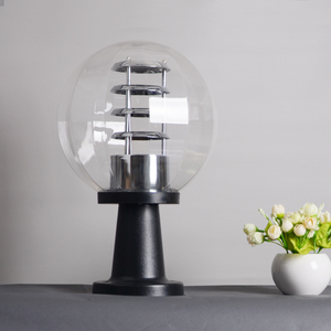 एसिड-प्रतिरोधी अक्रिलिक ई 27 बेस ip44 रेटेड आधुनिक अल्ट्रावायलेट लैंप आउटडोर दुनिया की दीवार प्रकाश व्यवस्था/रो स्तंभ रोशनी - Product Image 4