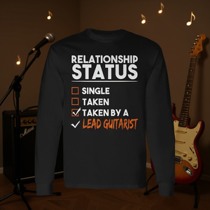 T-shirt à manches longues pour guitariste, sarcaste, inspiré d'un t-shirt promotionnel - Product Image 3