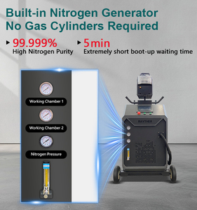 Integrated Design 1500W Portable Fiber <b>Laser</b> Welding <b>Machine</b> Air Cooled 4 in 1 <b>Laser</b> for Iron Aluminum Stainless Steel - Product Image 3
