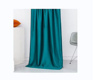 Best-seller <span class=keywords><strong>2023</strong></span> satin polyester tissu rideau luxe rideau design salon ensemble ombrage - Product Image 3
