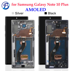 <span class=keywords><strong>จอ</strong></span>สัมผัส LCD ของแท้สำหรับ Samsung Galaxy Note10 Plus, หน้า<span class=keywords><strong>จอ</strong></span>ทัชสกรีนดิจิไทเซอร์ห<span class=keywords><strong>น</strong></span>้าจอสัมผัสเซ็นเซอ<span class=keywords><strong>ร์</strong></span> AMOLED ดิสเพลย์พร้อมการเผาไหม้ - Product Image 2