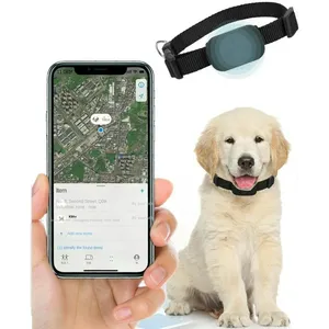Bingostyle Waterdichte Rubberen Mini <span class=keywords><strong>GPS</strong></span> Tracker voor Honden & Katten, Bewegingsalarm, Anti-verlies, Wereldwijde Locator - Product Image 5