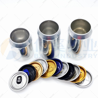 Boîtes de boisson en aluminium standard vides de 330 ml avec des extrémités faciles à ouvrir de diamètre 202
