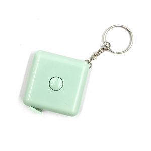 VUÔNG phong cách Bắc Âu đơn giản tự động kính thiên văn cai trị với Keychain mini nhỏ Băng biện pháp đo Băng đo - Product Image 6