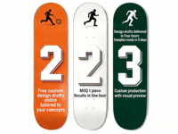 Planche à roulettes en érable canadien 7 plis, production sur mesure, haute vitesse, avec roulements ABEC-9, vitesse maximale 45 km/h - OEM/ODM, MOQ 1 pièce accepté