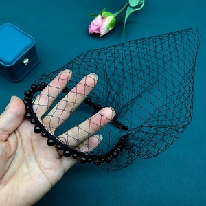 <span class=keywords><strong>Accesorios</strong></span> para el Cabello <span class=keywords><strong>de</strong></span> Malla para Mujer, Diadema Nupcial <span class=keywords><strong>de</strong></span> Perlas, Velo <span class=keywords><strong>de</strong></span> <span class=keywords><strong>Novia</strong></span>, Tocado Vintage <span class=keywords><strong>de</strong></span> Encaje, Diadema Nupcial para <span class=keywords><strong>Novia</strong></span> - Product Image 3