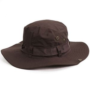 Nouveau chapeau de pêcheur unisexe en coton 100% pour l'été, style safari, décontracté, sportif, quotidien, avec sangle réglable, protection solaire - Product Image 5