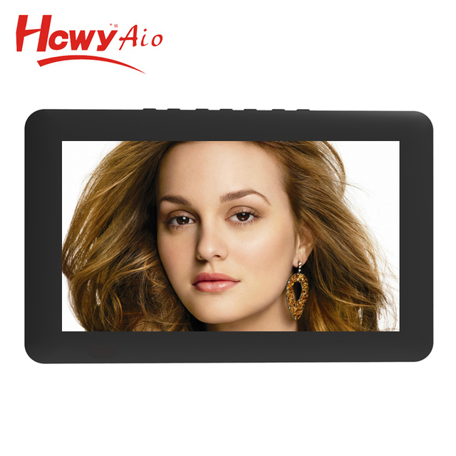 Mini 9" HD Ready Portable LED TV with Battery FM Radio PVR USB TF Card NTSC Digital TV