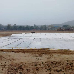 Géotextile non tissé en polyester à fibres courtes aiguilleté, offrant une excellente filtration, drainage et stabilisation des sols - Product Image 6