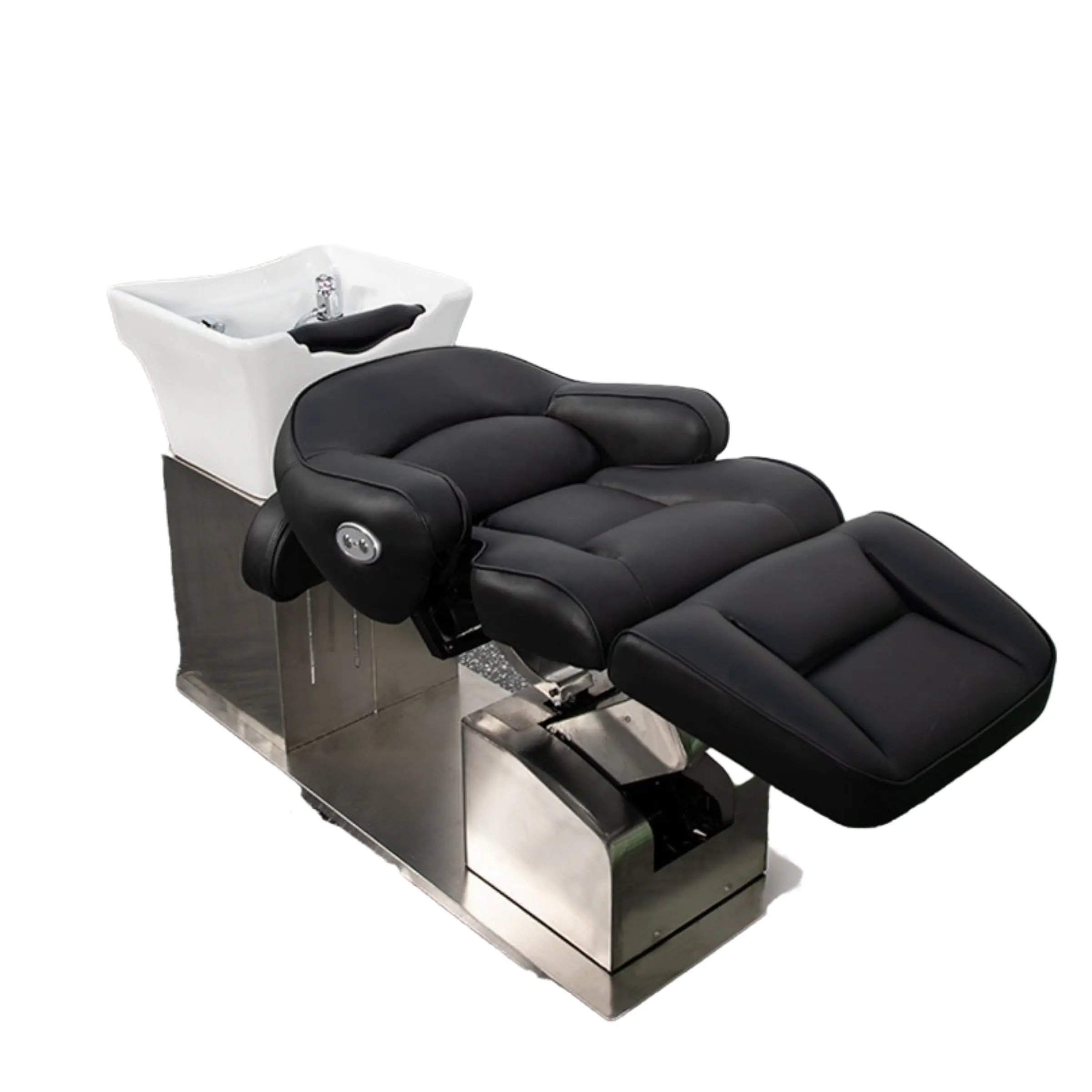 Fabrik Großhandel Elektro Shampoo Bett für High-End Friseurladen Semi Lying Friseur Spezial bett Stuhl für Friseursalon