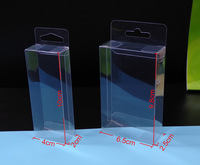Boîte cadeau en acétate transparente, emballage en PET, boîte en vinyle transparent, emballage en PVC, boîtes en plastique
