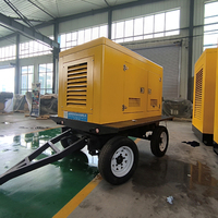 Groupe électrogène diesel portable refroidi par eau à haute efficacité, alimentation de secours, 20 kVA, 50 Hz, générateur diesel silencieux