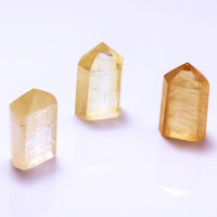 Gros arc-en-ciel sculptures naturelles guérison clair petite taille orange miel citrine cristaux point feng shui sphères quartz