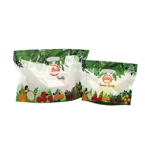 Biodegradable Eco-friendly Stand Up Laminated Plastic Powder Spice Food Snack Bag
